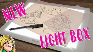 FANCY NEW LIGHTBOX!  Cricut BrightPad