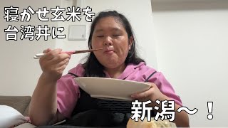 【安定の生春巻き】私の大切な味は新潟だったんだね【寝かせ玄米で台湾丼】