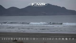 12/27（日）お倉ヶ浜波情報