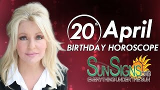 April 20th Zodiac Horoscope Birthday Personality - Aries - Part 1