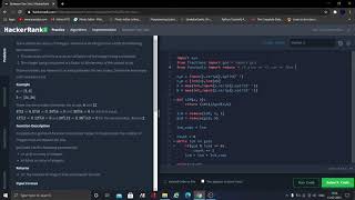 between two sets solution in python 3 hacker rank