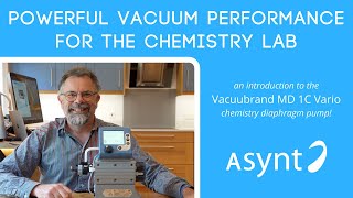 Vacuubrand MD1C Vario | The ideal companion in every chemistry lab!