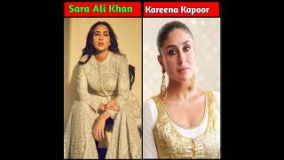 Sara Ali Khan Vs Kareena Kapoor Khan Biography #lifestyle #ytshorts #biography  #kareenakapoorkhan