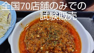 【松屋 天神店】全国70店舗のみでの試験販売。チミチュリソースとは一体・・・？