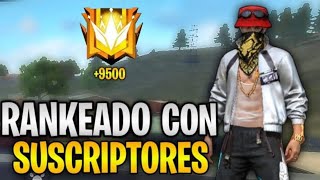 🔴FREE FIRE EN VIVO💎 SUBIENDO DE RANGO🥵 A LOS SUBS EN CLASIFICATORIA🤪 VENTE CRAK🥺 TE ESPERO❤️
