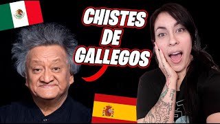 EXTRANJERA REACCIONA A JORGE FALCON 🤣 CHISTES ESPAÑOLES 🇲🇽 😂 TABLAO FLAMENCO 🥵 Reacción 🔥