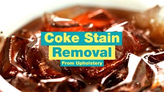 How To Remove Coke From Your Upholstery