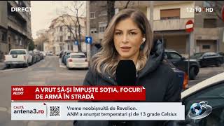 Incident șocant: Tentativă de împușcare și focuri de armă pe stradă