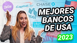 Los mejores bancos en Estados Unidos para abrir una cuenta 🏦