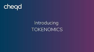 TOKENOMICS by cheqd