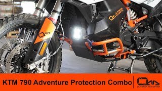 KTM 790 Adventure Protection Combo Installation