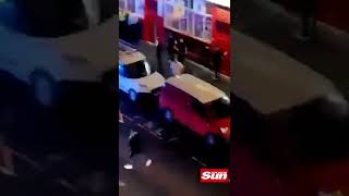 Celtic v Rangers: Shocking video shows ‘mass brawl’ in Glasgow street ahead of Old Firm clash#Shorts