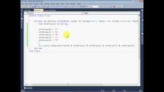 VB.NET Urdu Tutorial 16 - Working on Array Variable in Visual Basic