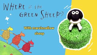 Where is the Green Sheep? Read Aloud with Marshmallow Sheep.