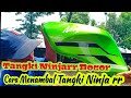 CARA MENAMBAL TANGKI NINJA RR 150 YANG KEROPOS