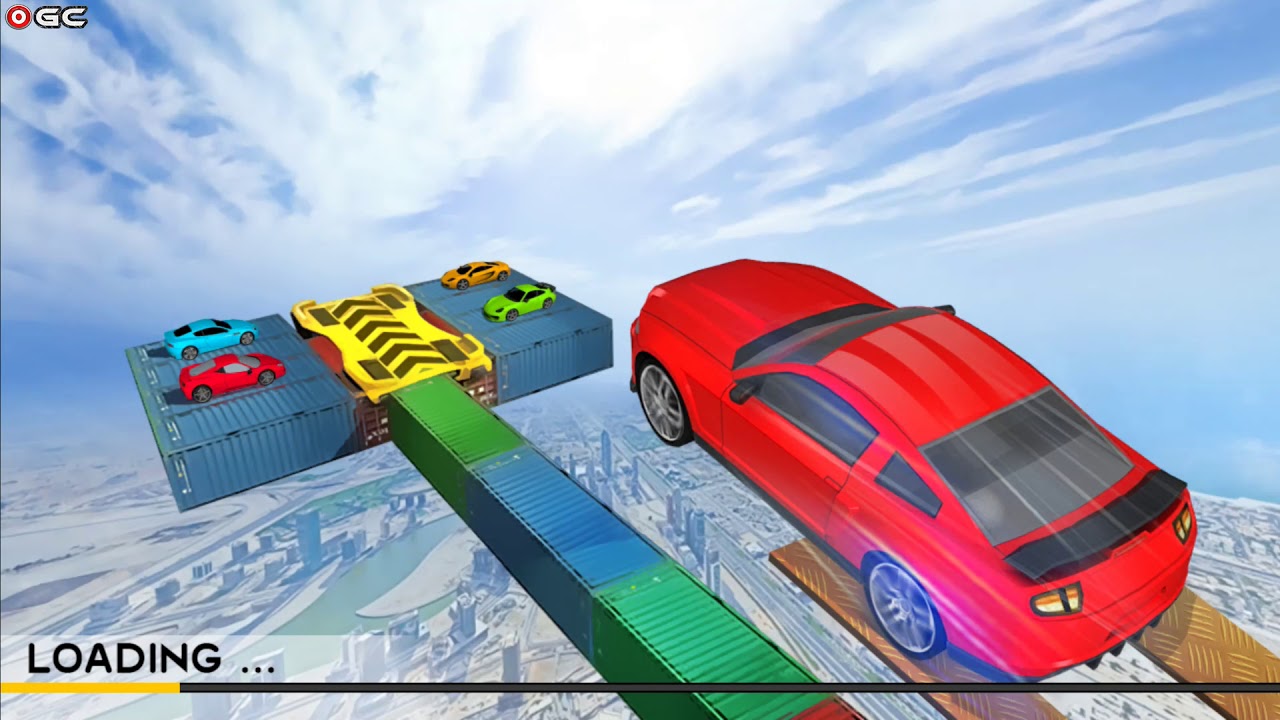 Crazy Car Driving Simulator - Impossible Stunt Sky Tracks - Android ...