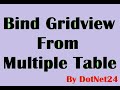 How to Bind GriView from Multiple Table in Asp. Net using Entity Data Model