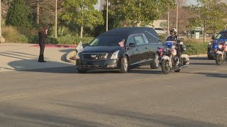 Family and loved ones gather to honor the life of fallen JPSO Deputy Christopher Ohlmeyer
