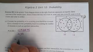 U12 Lesson 4 Conditional Probability