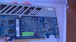 Gigabyte ATI HD4550 Unboxing