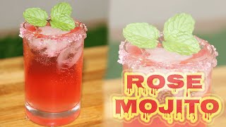 How to make Rose Mojito/Red Mojito