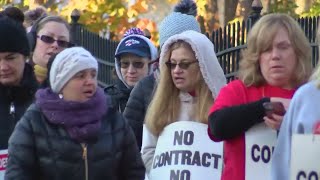 Scranton School District Teachers Officially on Strike | Eyewitness News