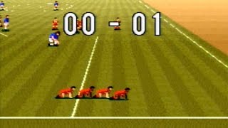 [SFC] スーパーフォーメーションサッカー　ゴールセレブレーション集 - SNES Super Formation Soccer Goal Celebrations