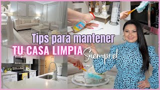 Como mantener TU CASA LIMPIA y ORDENADA siempre / Ideas para organizar