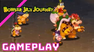 Bowser \u0026 Nabbit Gameplay | Bowser Jr.'s Journey (Nintendo 3DS)