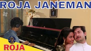 Roja Janeman /Kadhal Rojave Piano Cover |  Roja | A R Rahman | SPB | Rishabh DA