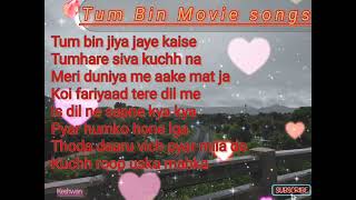 Tum Bin Movie all songs| Film Tum Bin(2001)- Sonu Nigam and Jagjeet Singh