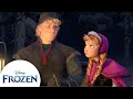 Anna and Kristoff Journey Up The North Mountain | Frozen