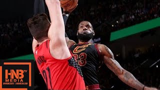 Cleveland Cavaliers vs Portland Trail Blazers Full Game Highlights / March 15 / 2017-18 NBA Season