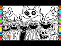 Smiling Critters New Coloring Pages / Coloring Poppy Playtime Chapter 3 / NCS Music