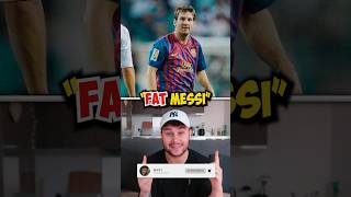 How ‘Fat’ Messi became the GOAT 🐐