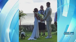 Marcus Mariota marries college sweetheart Kiyomi Cook