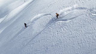 Dash Longe Skis Record Snow Year in Italy