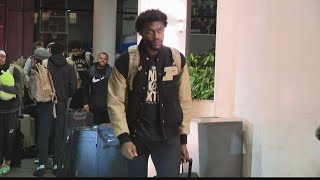 Purdue arrives in Philadelphia for NCAA tournament game against St. Peter's