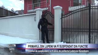 PRIMARUL DIN LUPENI VA FI SUSPENDAT DIN FUNCȚIE