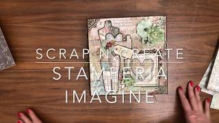 Stamperia Imagine Mini Album Walk Through Mini Album Tutorial