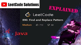 LeetCode 890. Find and Replace Pattern Solution Explained - Java