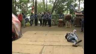 20121123和歌山県西牟婁郡白浜町富田　飛鳥神社秋祭　獅子舞神楽