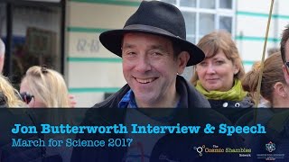 Jon Butterworth Interview & Speech - March for Science London