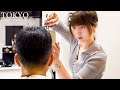 ASMR💈Her careful haircut, headspa, and massage were very soothing.