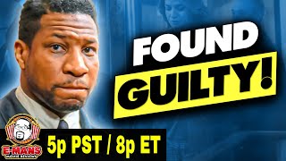 Jonathan Majors Found GUILTY - Live Reaction
