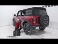 etrailer how to set up your konig k summit tire chains on a 2021 ford bronco