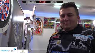 Darts: Milos Miljkovic vs. Fetih Kaya