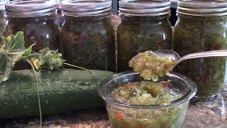 How to Can Sweet Pickle Relish