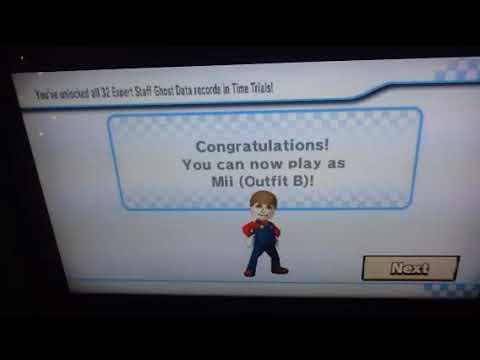 I Finally Unlocked Mii Outfit B!!! - YouTube