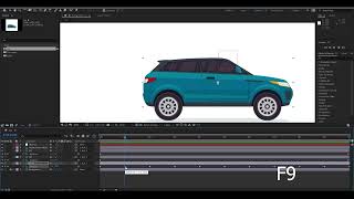 02 Key Basic 2 Car Animation| #SvizAcademy #aftereffects